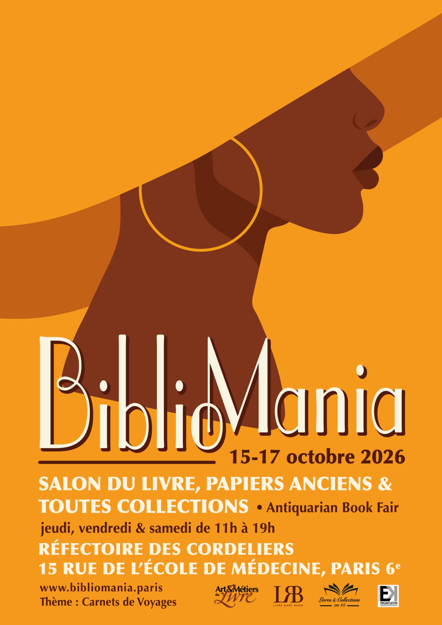 Affiche : Bibliomania Octobre 2026